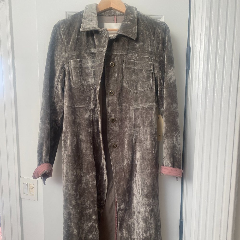 Anthropologie Velvet Jacket
